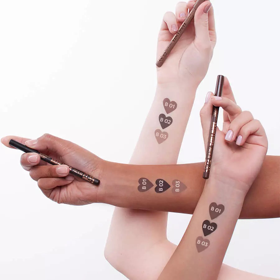 Olovka za obrve u prahu Brow Liner Pro B 03 sveto smeđa