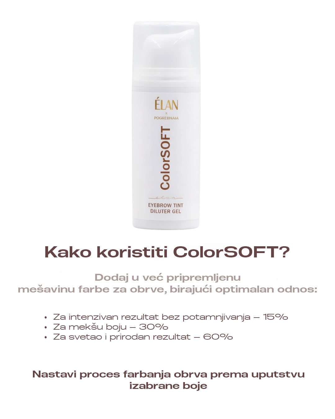 ColorSOFT - gel za kontrolu intenziteta farbe