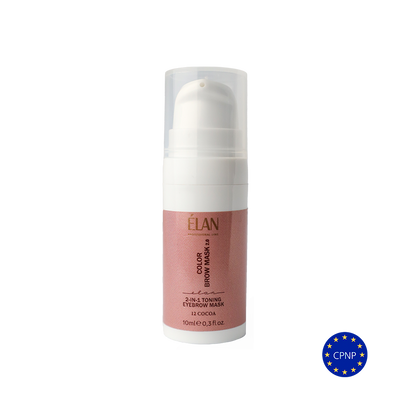 COLOR BROW MASK 2.0: 2-u-1 maska za obrve za toniranje, 12 COCOA