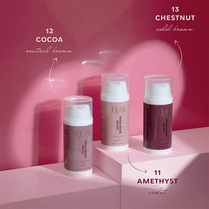 COLOR MASKA ZA OBRVE: 2-u-1 maska za toniranje obrva, 11 AMETHYST