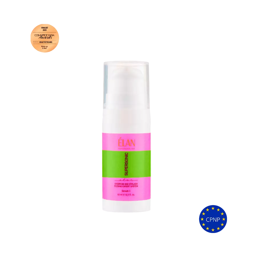 Ekspertni siste, za uvijanje obrva i trepavica «SUPERSONIC» Serum 1 CLEAR